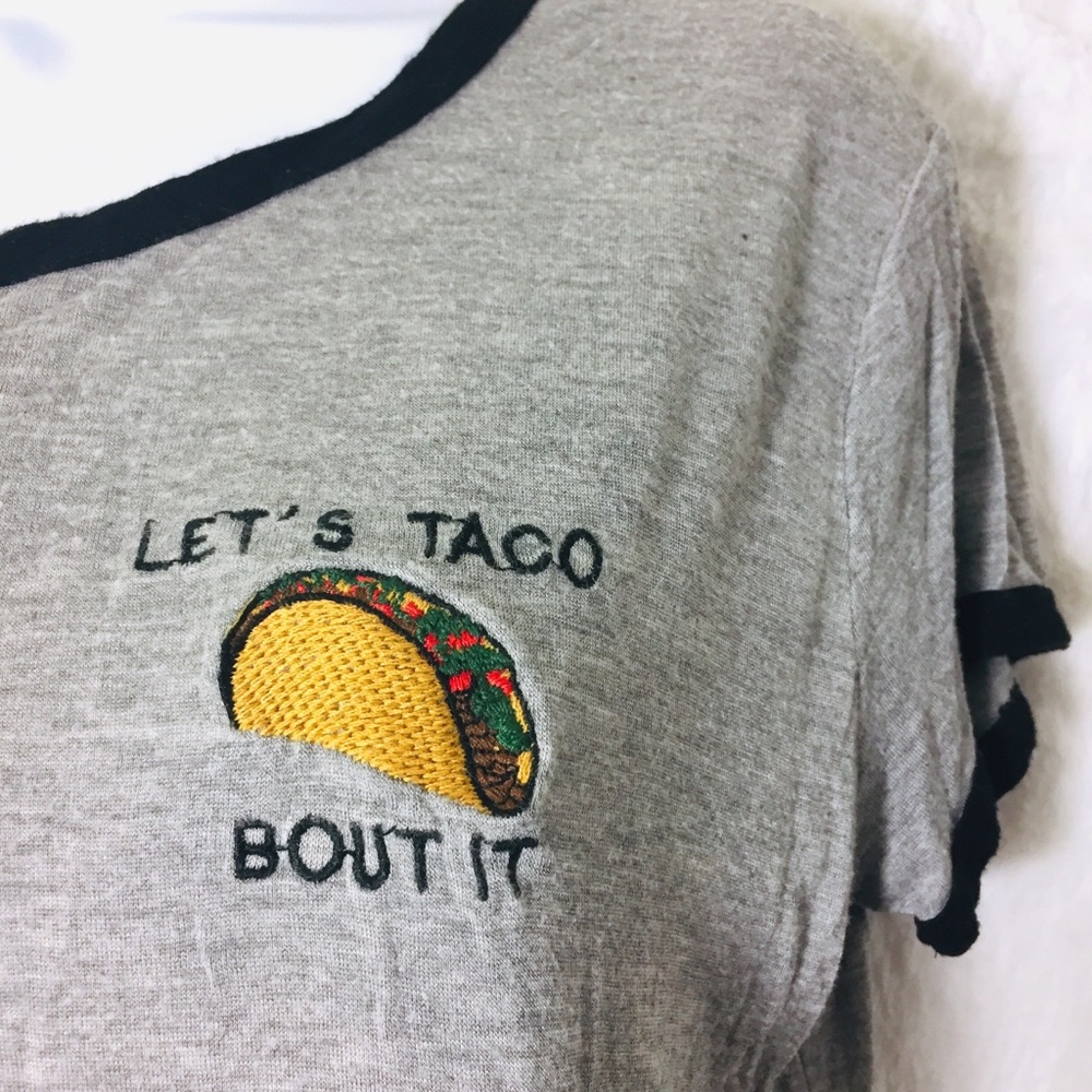 Let’s Taco Bout It Ringer Tee